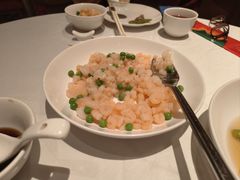 手剥河虾仁小豌豆-玫瑰厅上海菜(兴国路店)