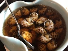 古越陈酿煮花螺-杭州西子湖四季酒店·金沙厅