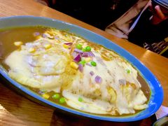 芝士烤黄金咖喱蛋包饭-长勺子东南亚(街道口店)