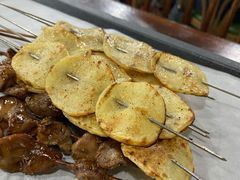 烤土豆片-大院涮烤·东北经典老味烧烤·铜锅涮肉(江南东路店)