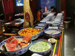 自助取餐区-渝利重庆火锅