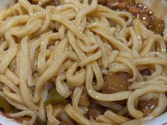 茄子肉丁打卤面-恭敬李·烤鸭(天坛北门店)