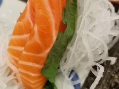 三文鱼刺身-黑门食堂