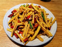 干煸藕丝-静一餐厅·湖北菜(前门创始店)