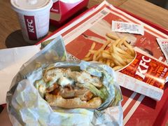 新奥尔良烤鸡腿堡-肯德基(八里台店)