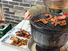 烤肉的炉子-大槐树烤肉馆