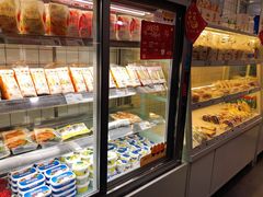 面包甜点陈列柜-一鸣真鲜奶吧(双菱路店)