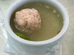 鸡汤蟹粉狮子头-清华大学-观畴园餐厅