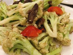 烧鹅汁炒台山菜花-岭南海晏楼(东晓南店)