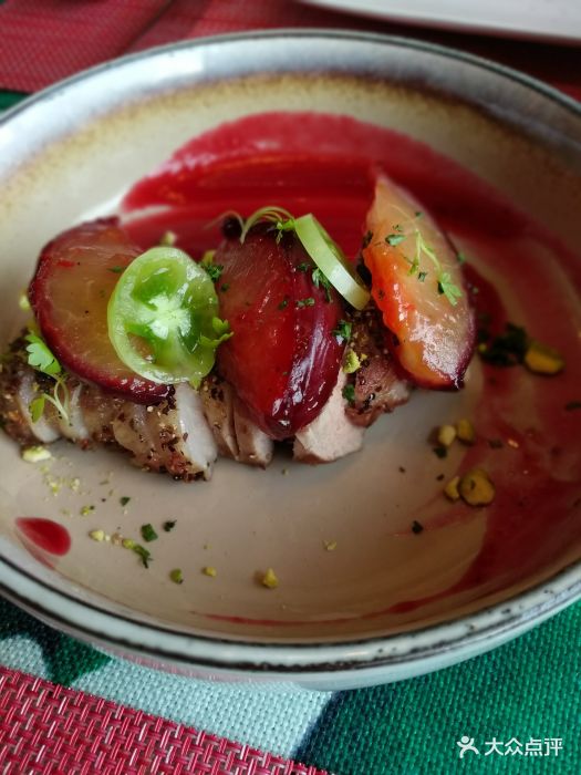 rico丽蔻西班牙餐厅慢烤猪腰柳肉图片