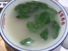 枸杞叶猪肝汤-荔银肠粉·非遗手藝(夫子庙店)