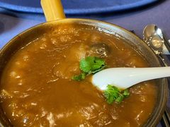 砂煲蟹肉鲍翅-新加坡泰国村酒楼(五角场店)