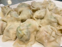 角瓜鸡蛋虾仁水饺-黄家饺子东北特色菜馆(湖滨商业街店)