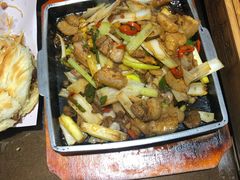 秦椒炒生态猪肉-大秦地·西北菜(纬四路店)