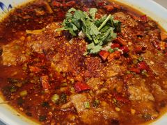 水煮牛肉-粤香村(清真川菜店)