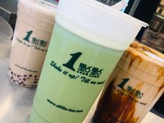 奶霜抹茶拿铁-1点点(阳光城店)