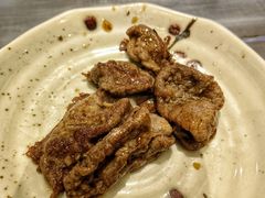 洋葱炒牛舌薄片-大渔铁板烧(中山路八佰伴店)