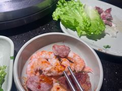 烤虾-梨花自助烤肉(天河城店)