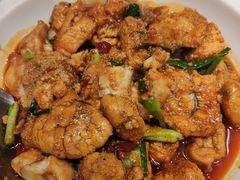 大蒜烧鱼籽-雅和生态渔庄·宜城锅巴饭(龙灵山公园店)