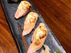 火炙三文鱼手握-古京·臻致料理(月湖店)