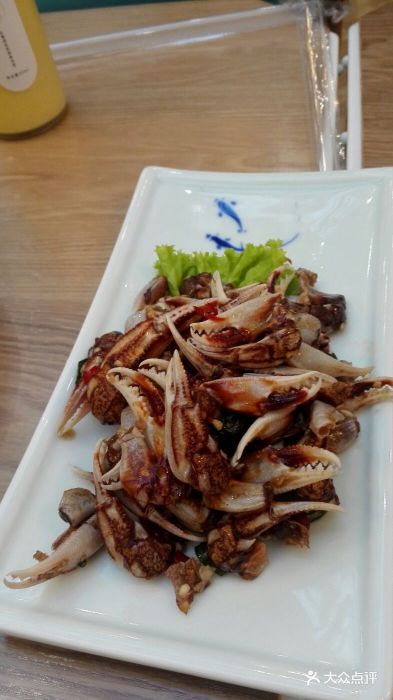 枫蓝国际购物中心店)-辣腌生蟹钳-菜-辣腌生蟹钳图片-北京美食-大众