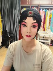 -胭脂猫京剧摄影