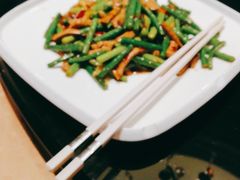 蒜苗炒肉-北门饭店(三香路店)