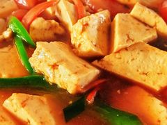 番茄炖豆腐-北京龙庆四季香农家饭庄·灶台鱼·碳烤虹鳟鱼(龙庆峡店)