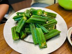 白灼秋葵-绿柠食堂(北外滩店)