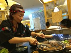 服务员周到热-九田家黑牛烤肉料理(中北镇店)