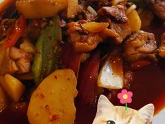 新疆沙湾大盘鸡-东方宫兰州牛肉拉面(北京东大街店)