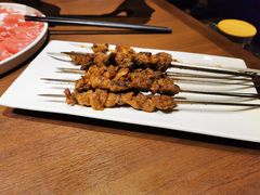 烤羊肉串-快乐小羊·内蒙牛羊肉火锅(流花中心店)