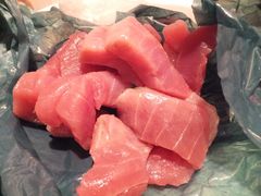 筑地市场 菜 一大块中toro当宵夜图片 东京 大众点评网