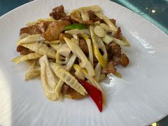雅竹笋炒肉-干老四雅鱼饭店(滨江西路店)