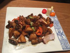 烤菌菇-云海肴·汽锅鸡·云南菜(天山百盛优客店)