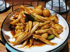 -东来菜馆•手抓海鲜家常菜•海鲜锅贴(鸽子窝店)