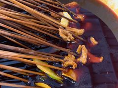 -拈签一笑黄牛肉辣卤串串