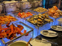 自助取餐区-广州富力君悦大酒店·凯菲厅