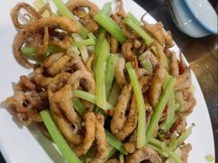 椒盐鱿鱼须-来顺成饭庄