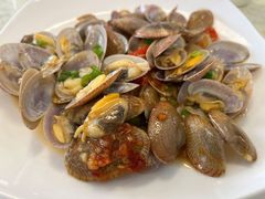 姜葱炒花甲-皓景海鲜·地标美食(双月湾店)