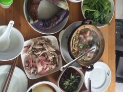 鸭肠，百叶，白肉-汝萍传统蘸水菜(春华路总店)