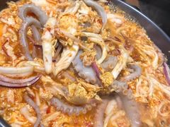 炭火烤活八爪鱼-烧货·活海鲜炭烧(湖滨商业街店)