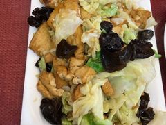 白菜木耳爆豆腐-桃子餐厅·天津菜(红星路直营店)