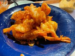 梨球果仁虾-小吊梨汤·北京菜·烤鸭(鸟巢店)