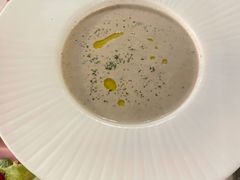 奶油蘑菇浓汤-花·fleur古董西餐厅(西城夜未央店)