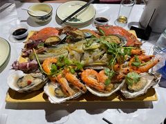 海鲜中咖拼盘-阿尔法海鲜排档(爱琴海店)