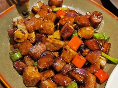 杭椒茄子爆牛肉粒-新旺茶餐厅(嘉里城店)
