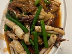 笔管鱼烧五花肉-船歌·鱼水饺青岛菜(合肥路永旺店)