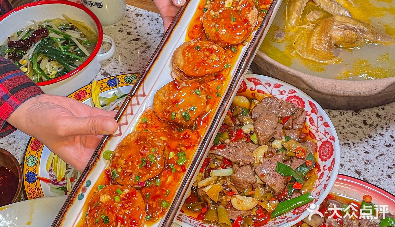 成都地道江湖菜馆‼️带着全家人来干饭绝