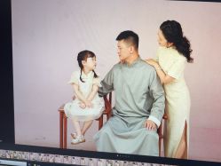 -时光纪亲子全家福照相馆(静安店母女写真父母纪念照)